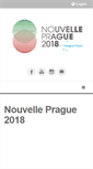 Mobile Screenshot of nouvelleprague.com