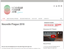Tablet Screenshot of nouvelleprague.com